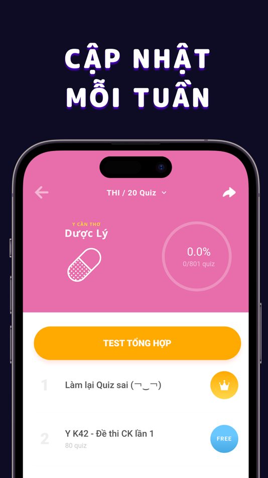 #5. FA Quiz - Trắc nghiệm Y Khoa (iOS) 由: THY THI LE