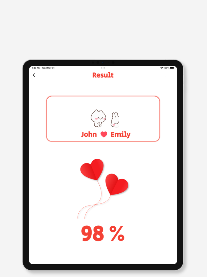 Love Calculator - Couple Test