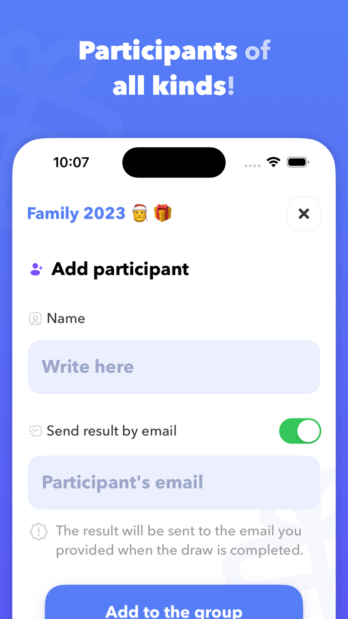 Secret Santa 22 Gift exchange