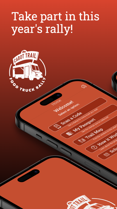 Screenshot 1 of Cabot Trail Food Truck Rally App