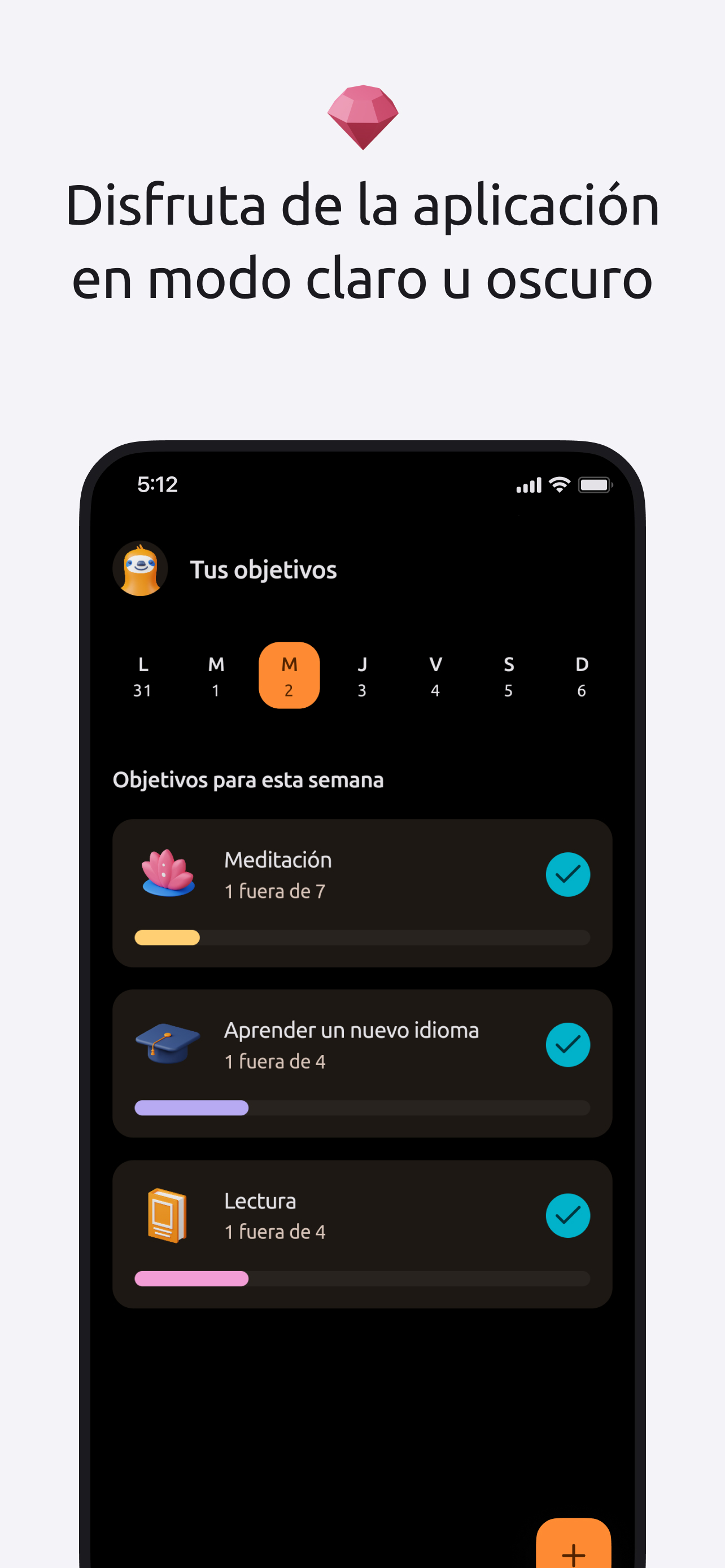 Habitive – Crear Hábitos
