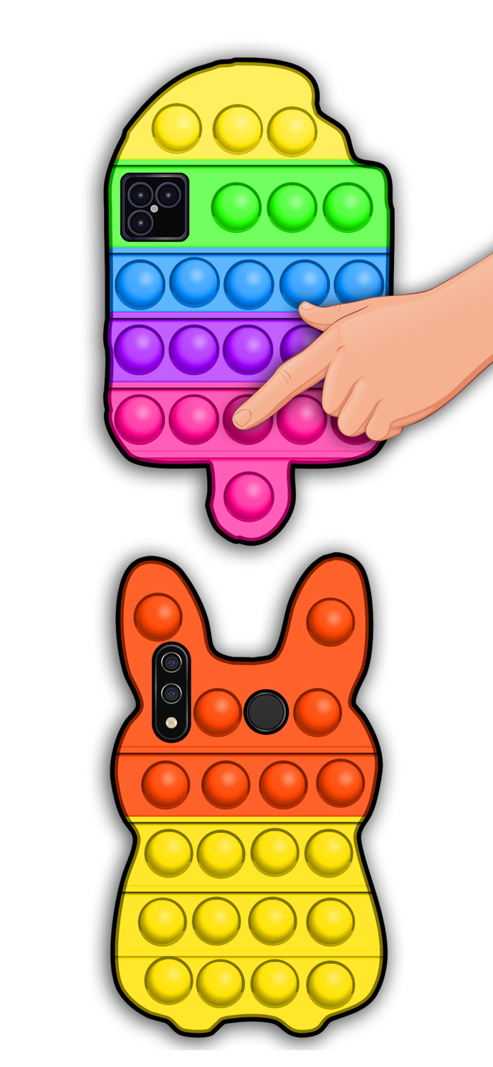 Phone Case Bubble Pop it