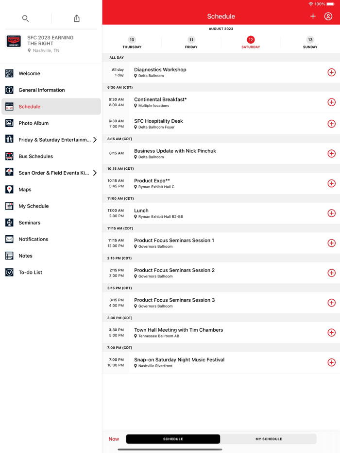 Snap-on Franchisee Conference