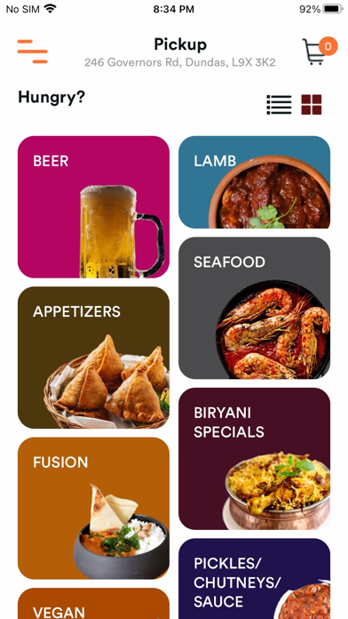 Maurya Indian Restaurant Screenshot