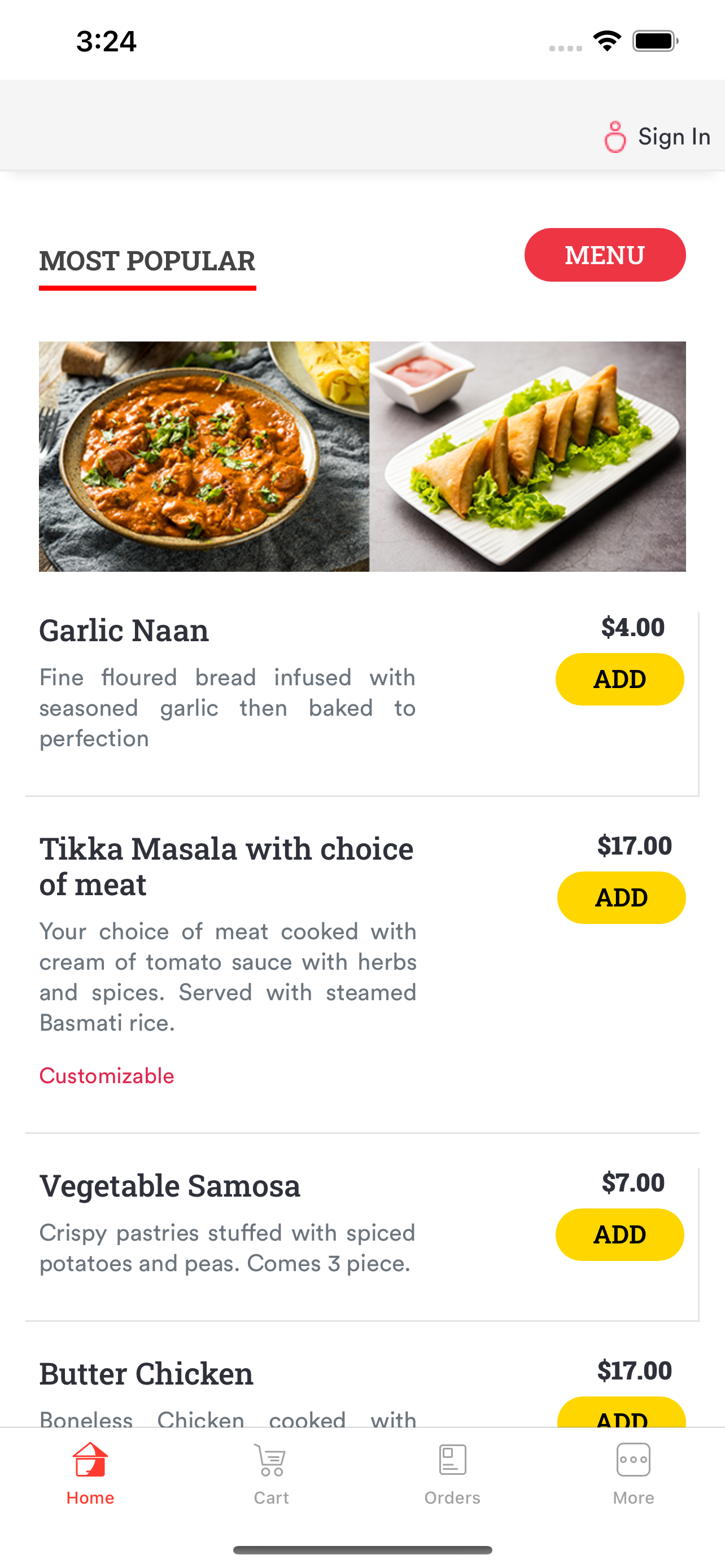 Bombay Bistro