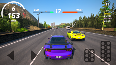 No Hesi Car Traffic Racing screenshot 3