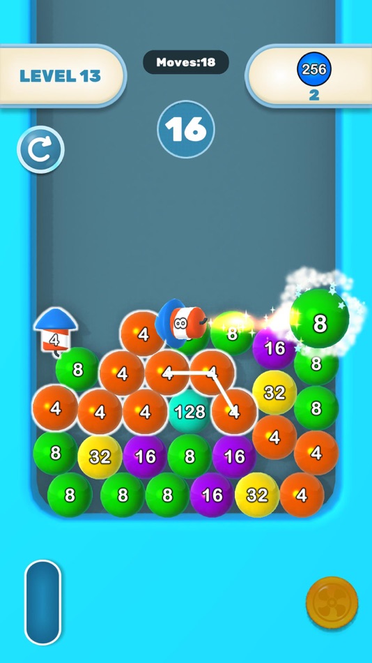 #3. Connect 2048 3D (iOS) Bởi: Gamincat, Inc.