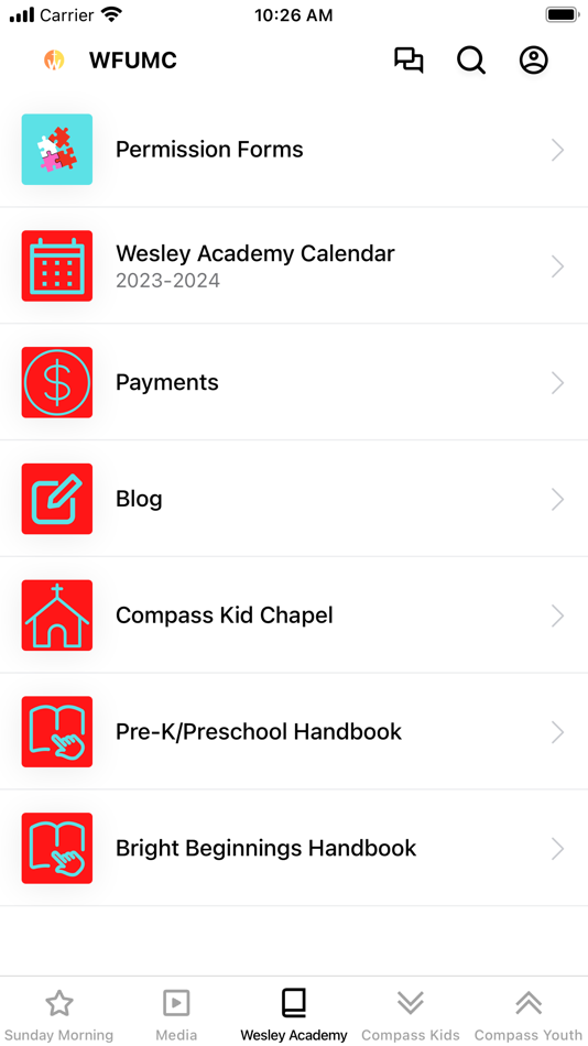 #3. Wabash First UMC (iOS) 由: First United Methodist Church (Wabash)