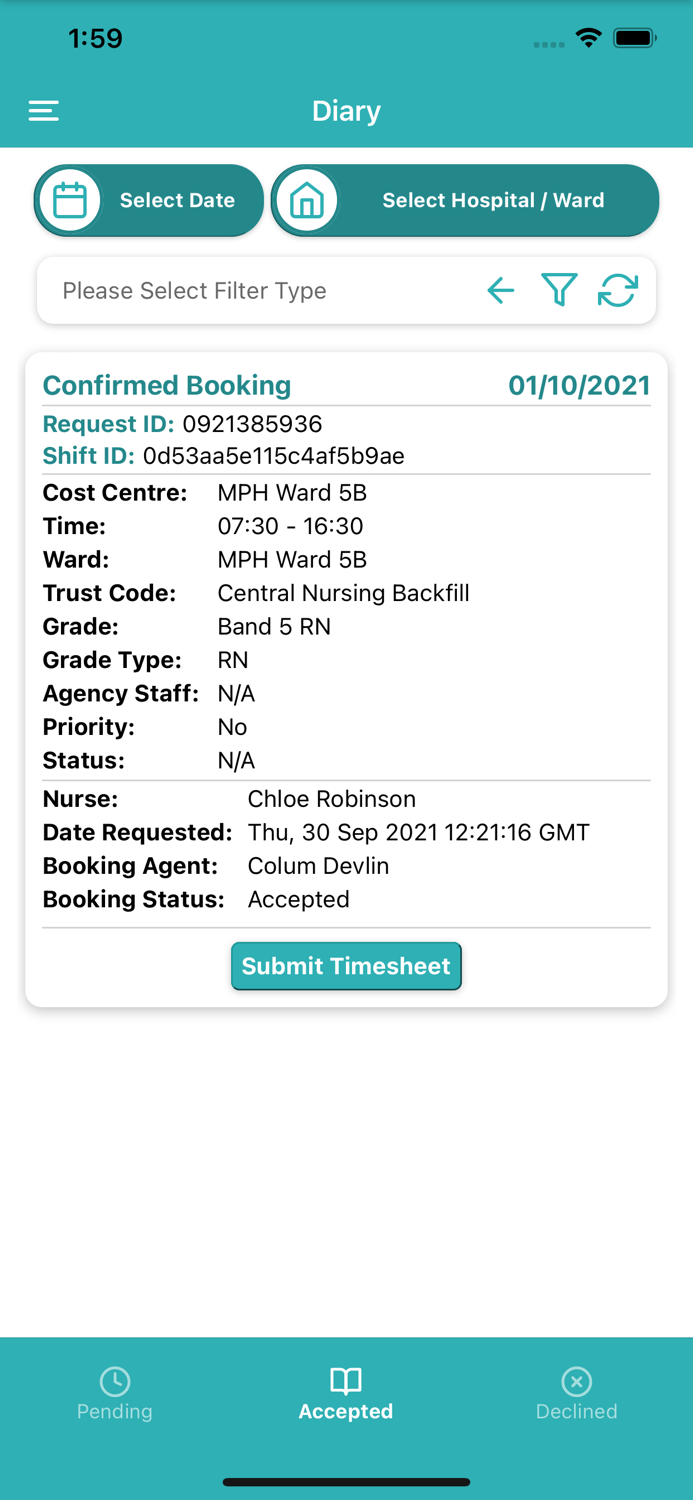 Oberon Nursing Agency