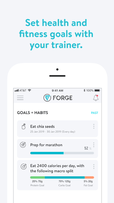 Forge Fitness and Nutrition Screenshot