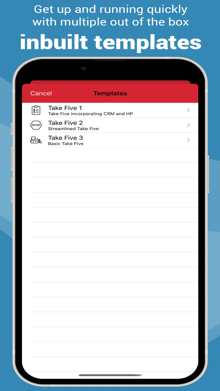 Take Five - Take 5 - Prestart