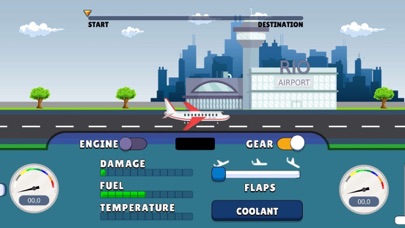 Screenshot #3 pour FlyWorld - 2D Flight Simulator