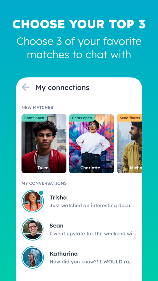 #2. Dandelion: Date With Intent (iOS) 由: dandelion-dating