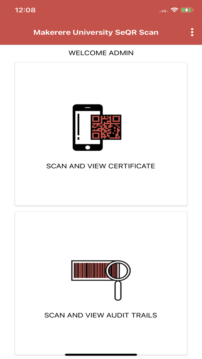 Makerere University SeQR Scan