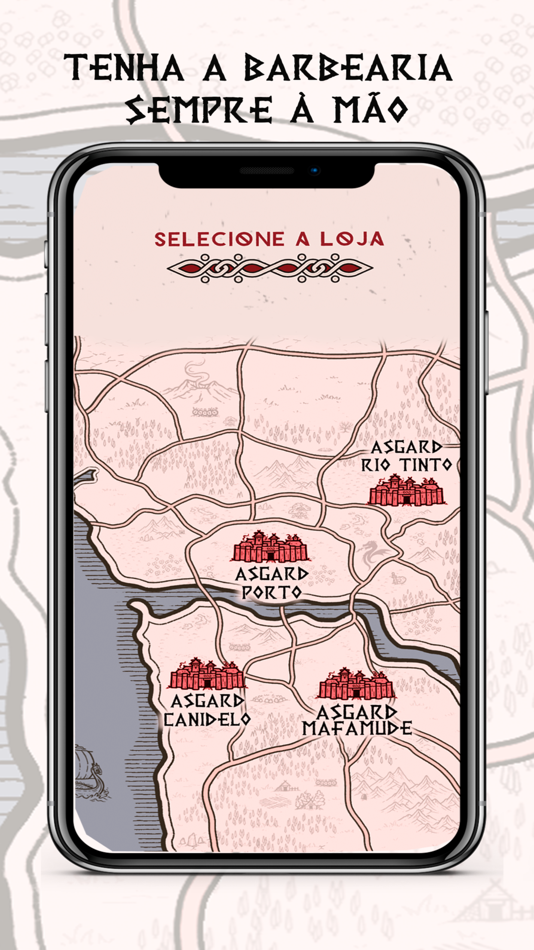 #3. Barbearia Asgard (iOS) 由: Marcus Vinicius Martins