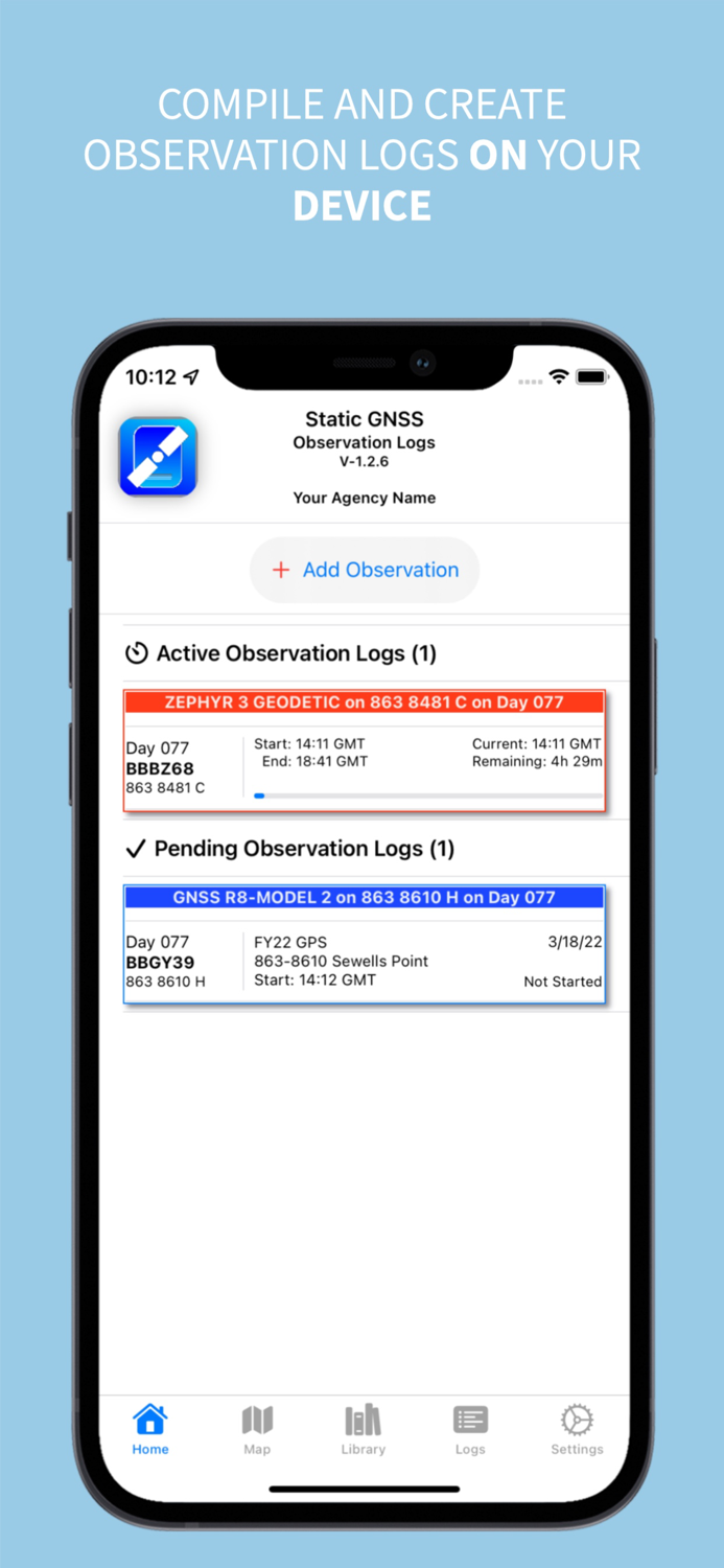 GNSS Log App