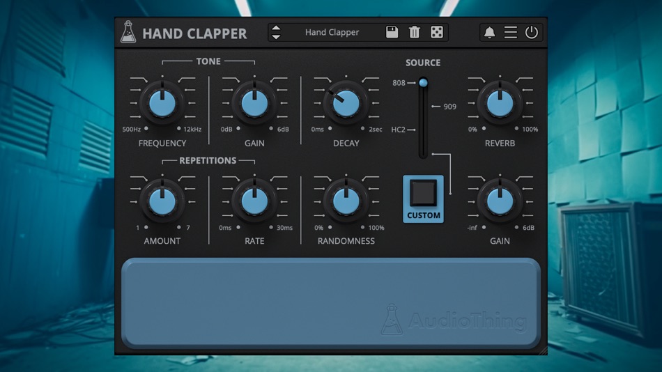 Hand Clapper - Claps Synth (iOS) Podle: AudioThing Ltd. Hand Clapper - Claps Synth (iOS) Podle: AudioThing Ltd.