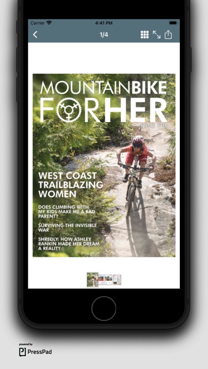 Mountain Bike for Her app