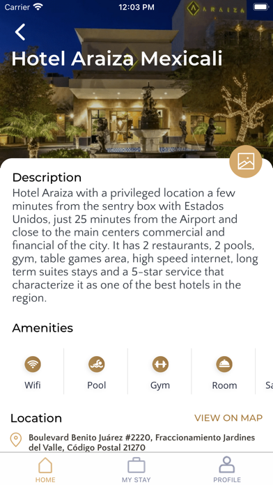 Araiza Hoteles Screenshot