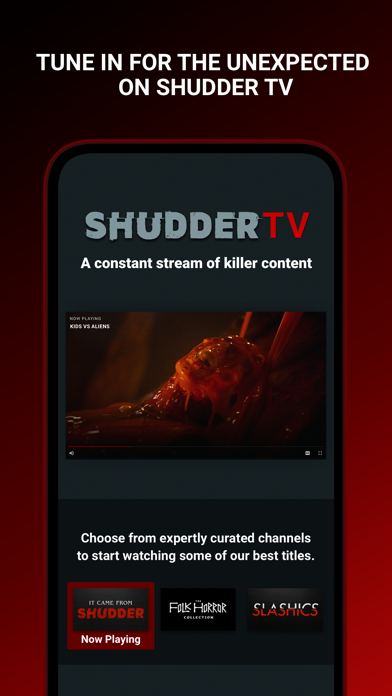 Shudder: Horror & Thrillers Screenshot