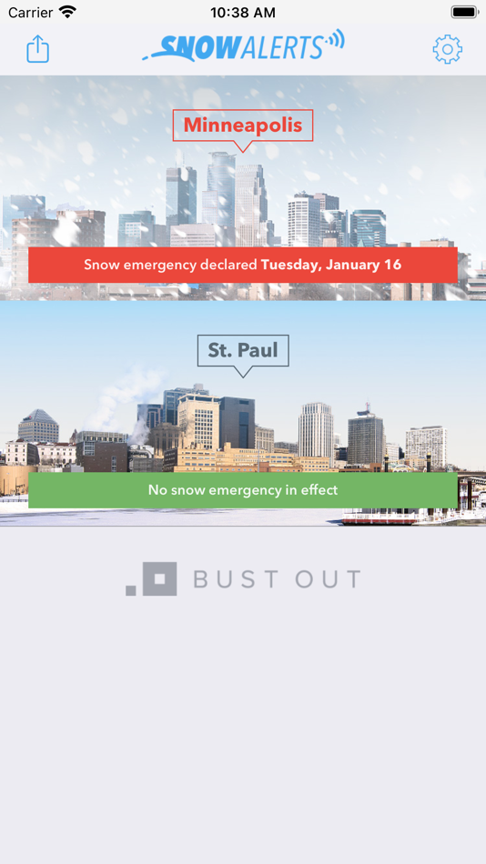 Snow Alerts - 2.3 - (iOS)