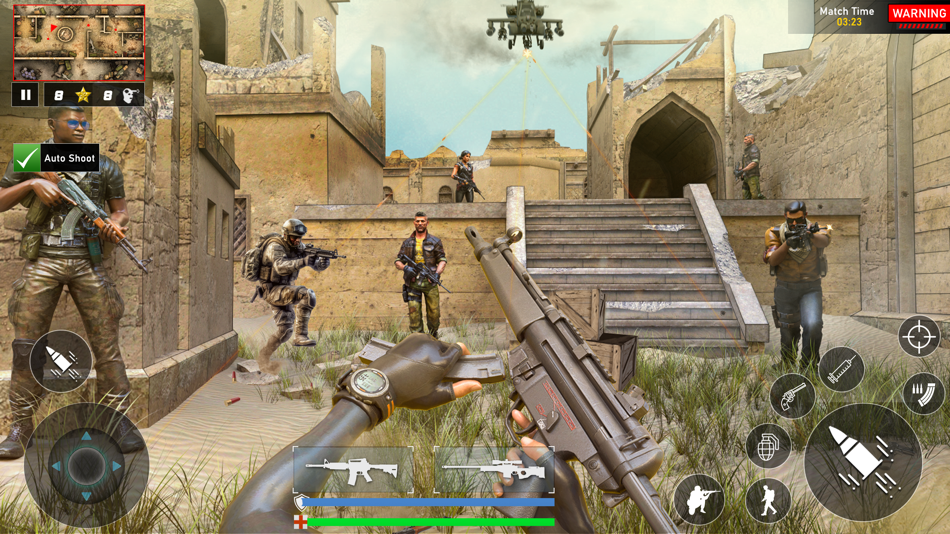 #2. FPS Commando Gun Shooting (iOS) 由: Muhammad Ahmad Fraz