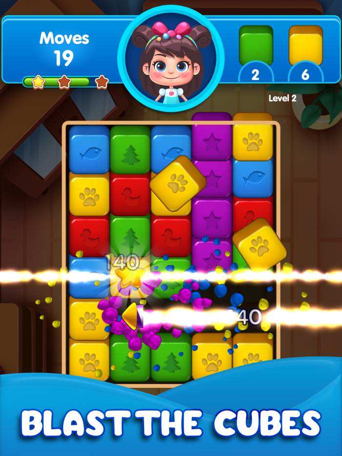 Blocks Blast - Colors Match 3D
