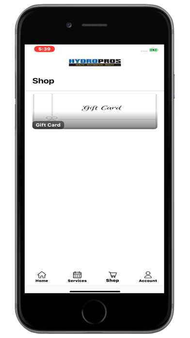 HydroPros IV Therapy Screenshot