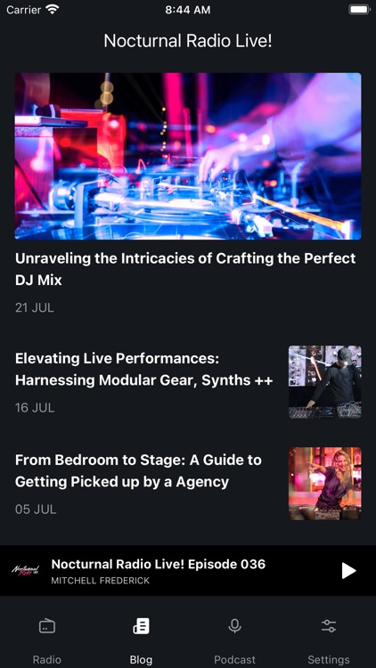 Nocturnal Radio Live! screenshot-3