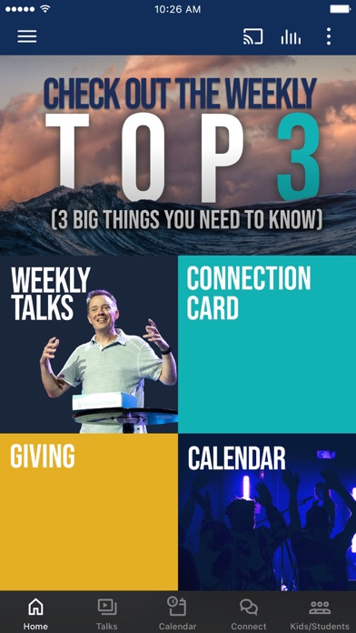Great Lakes Church App Screenshot