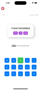 Estonian Verb Blitz screenshot #8 for iPhone