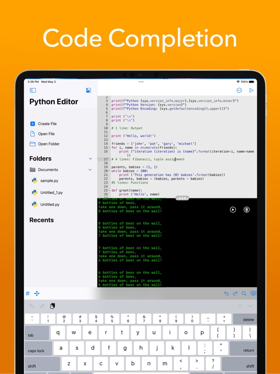 Python Editor Appのおすすめ画像4
