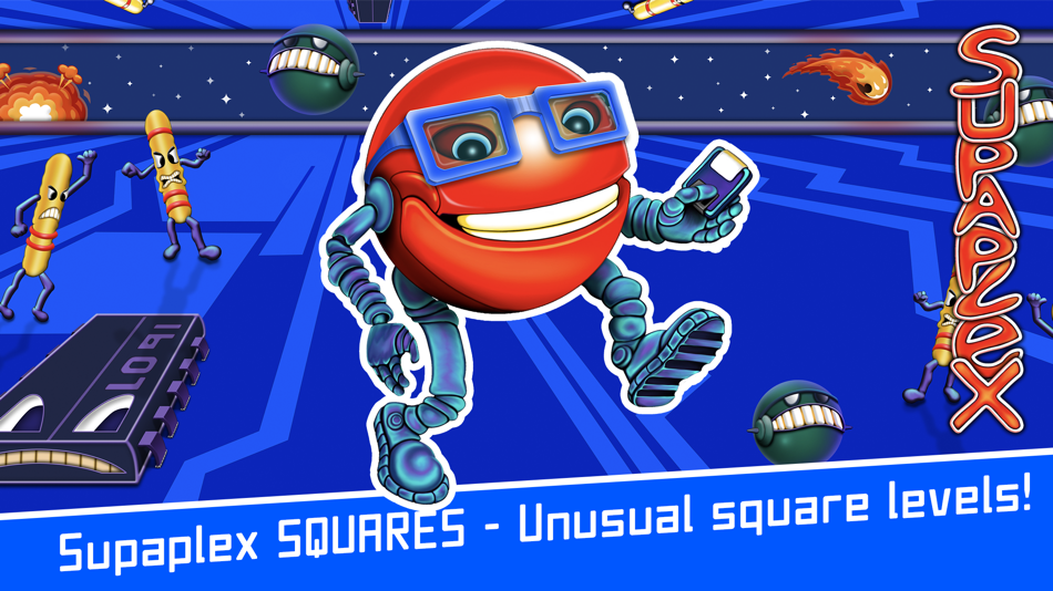 #1. Supaplex SQUARES (iOS) 由: inArcade