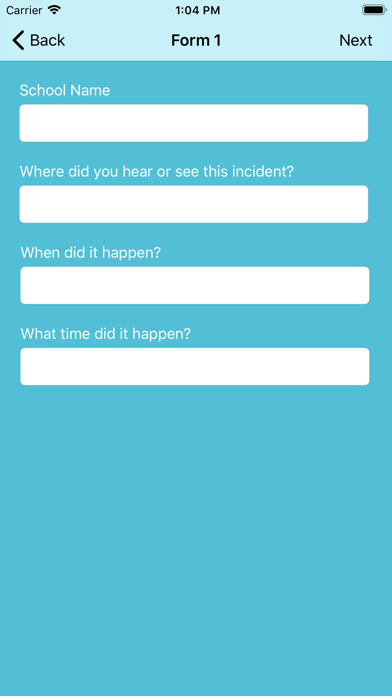 Safer Ohio School Tipline Screenshot
