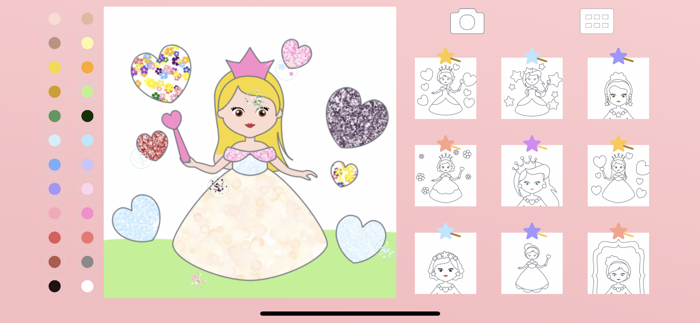 Princess Coloring Kid Toddler