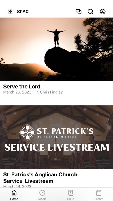 St. Patrick's Anglican Church Screenshot