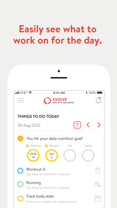 Evolve Health and Wellness Screenshot