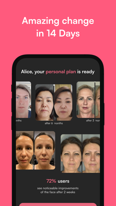 FaceUp – Face Fitness and Care Screenshot