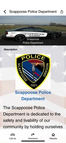 Game screenshot Scappoose Police Department apk