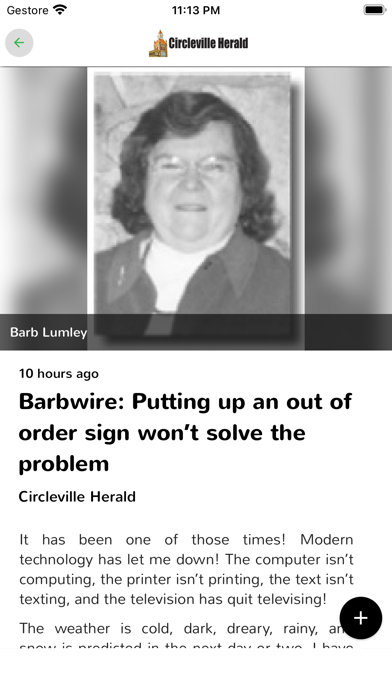 Circleville Herald eEdition Screenshot
