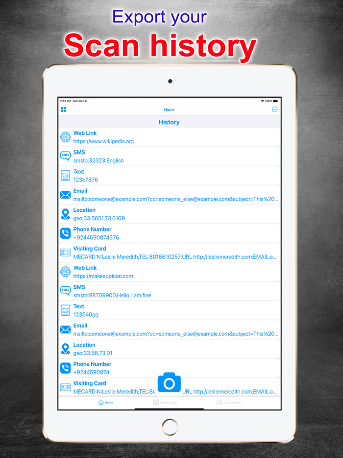 QR and Barcode Generator