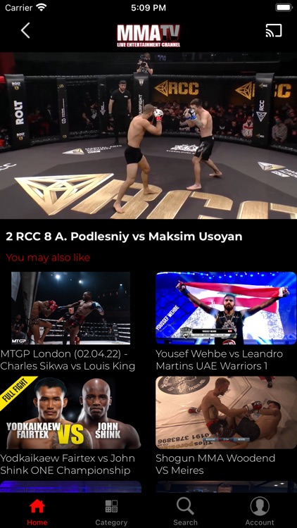 MMA TV Live screenshot-3