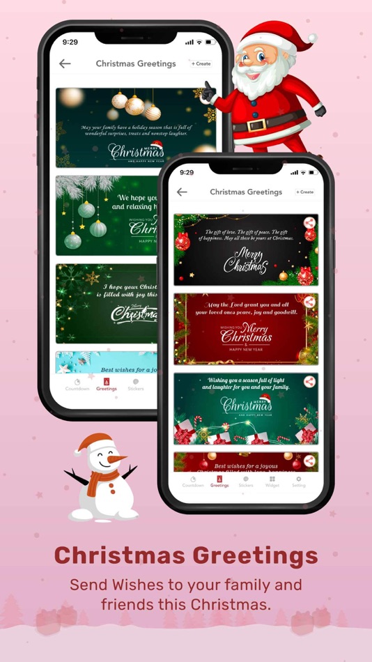 #2. Christmas Countdown & Widgets (iOS) 由: Hitendrasinh Gohil