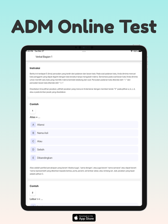 App screenshot