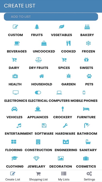 Friendly Smart Shopping List
