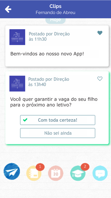 Centro de Línguas Screenshot