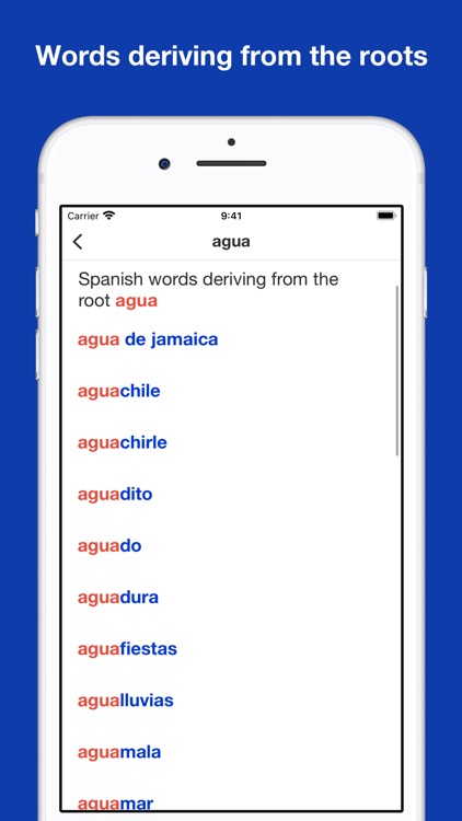 Spanish Word Parts screenshot-8