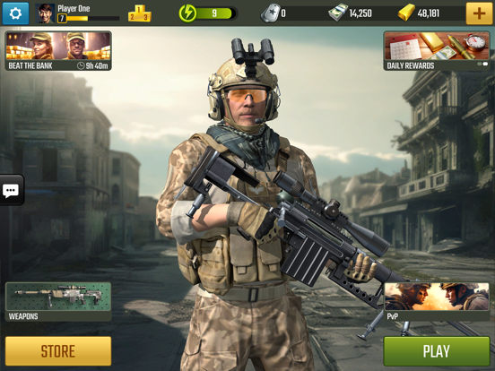 War Sniper: FPS Shooting Gameのおすすめ画像1