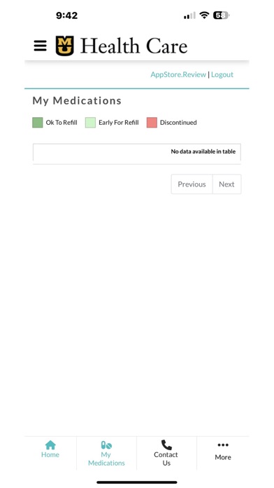 MIZZOU PHARMACY Screenshot