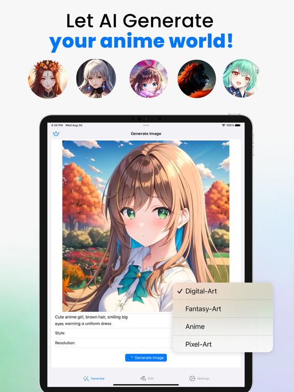 Screenshot #6 pour Anime AI Art - Photo Generator